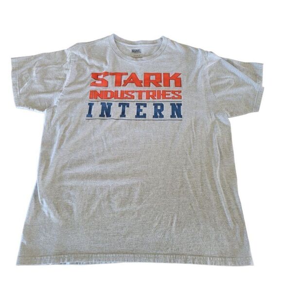 Marvel Stark Industries Intern T-Shirt (Size L) - Picture 1 of 3
